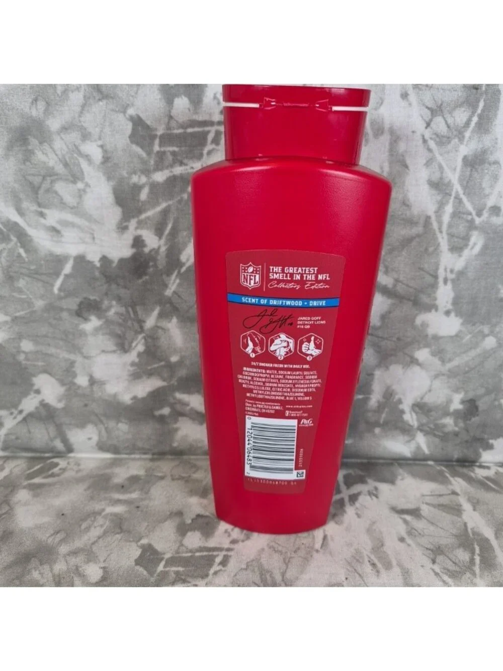 Old Spice Jared Goff The Chain Body Wash Collector Edition Driftwood Drive 24 Oz